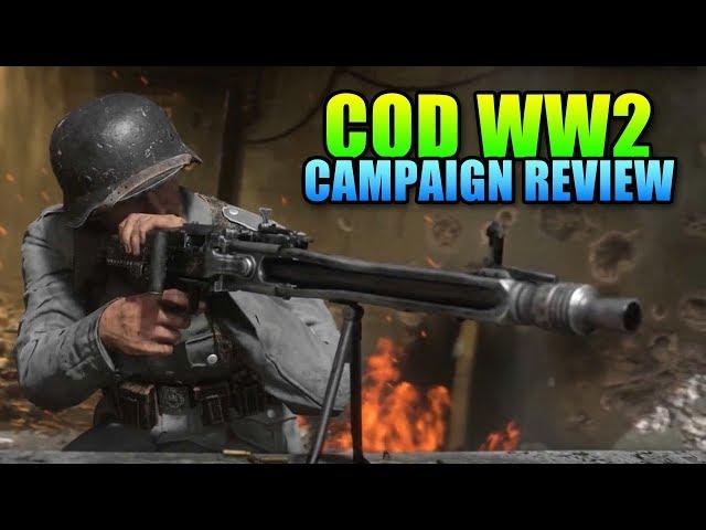 Call Of Duty WW2 Single Player Review  | PC 1440p