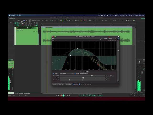 Полезный скрипт в Reaper. Calculate difference in LUFS for selected or all FX of focused FX chain