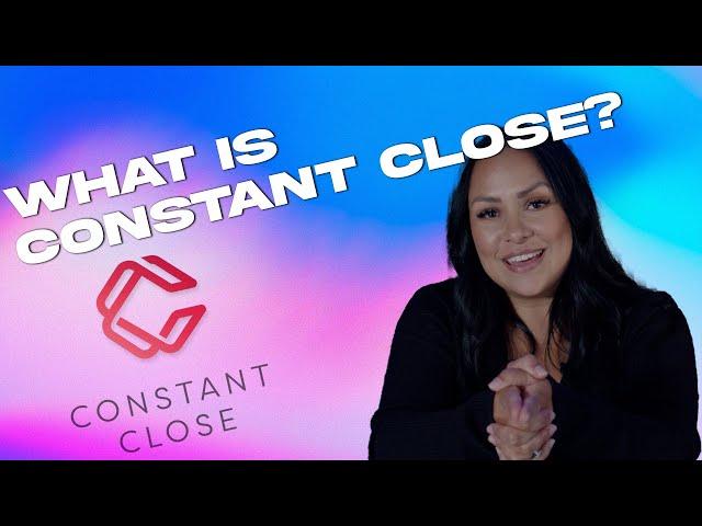 Get to know Constant Close w/ Rashell Jarvis