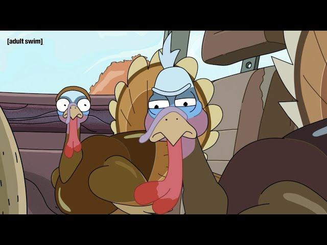 The Hunt for Turkey Rick | Rick and Morty | adult swim