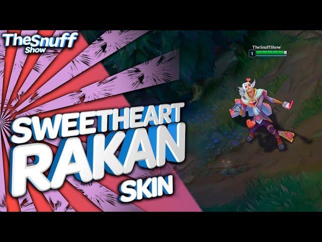 Сердцеед Рэйкан Обзор скина - Sweetheart Rakan Skin - League Of Legends