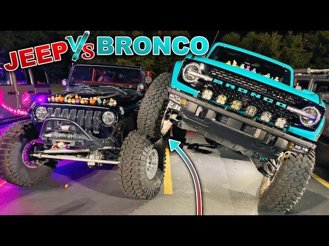 JEEP vs BRONCO at the Jeep Invasion!