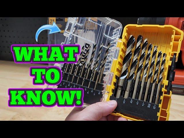 What You Don't Know About This DeWALT Drill Bit Set!