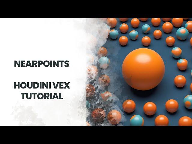 #2: Nearpoints function in Houdini - Daily Dose of VEX Functions