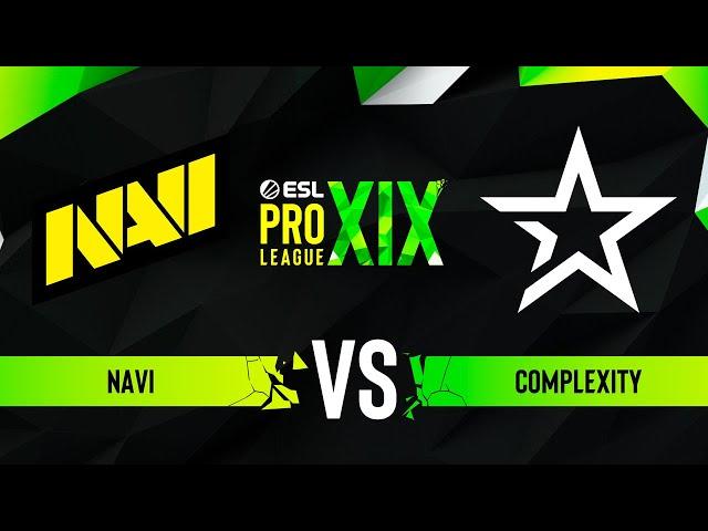 NAVI vs. Complexity - Map 3 [Nuke] - ESL Pro League Season 19 - Group D