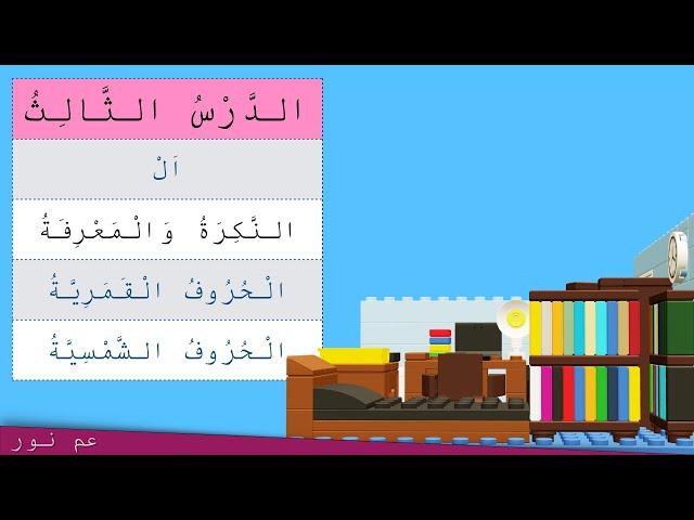 Урок Арабского языка - Буквы Камарийя и шамсийя (лунные и солнечные буквы).