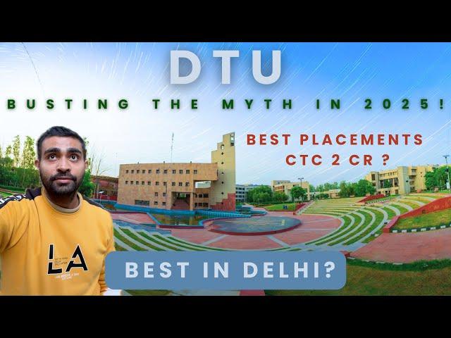 DTU Detailed Campus Tour 2025 || Top Engineering College in Delhi || Delhi Technological University