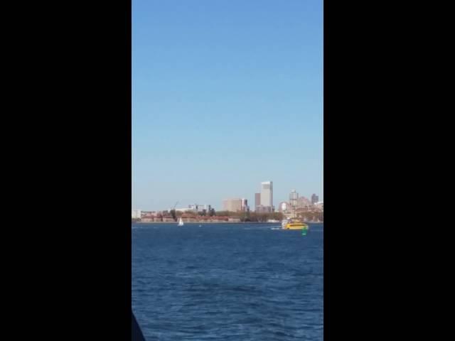 Staton island ferry in New York