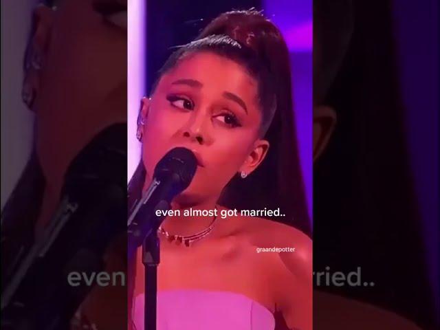 Did anyone notice Ariana was about to cry when she mentioned Mac?