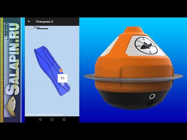 Эхолот Практик Маяк: карты глубин (новые функции) видеоинструкция [salapinru]