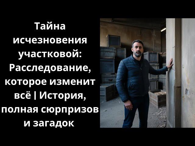 Тайна исчезновения участковой: Расследование, которое изменит всё | История, полная сюрпризов и зага