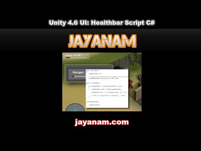 Unity Healthbar Tutorial - C# Script