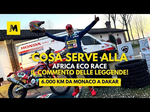 Africa Eco Race: 6.000 km da Monaco a Dakar, ECCO COSA SERVE! Il commento delle LEGGENDE del Rally