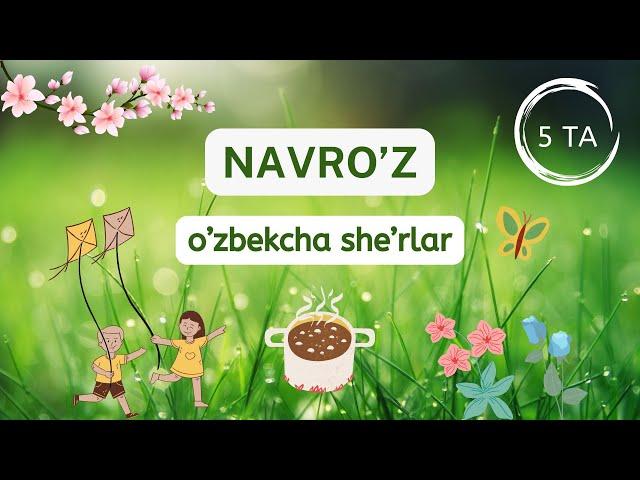 Navro'z haqida 5 ta she'r | Navro'zga she'rlar