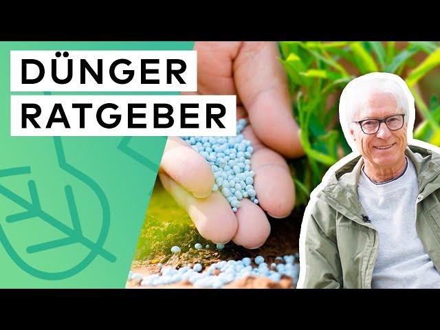 DÜNGERRATGEBER vom PROFI: Welcher Dünger lohnt sich wirklich? ‍️ 