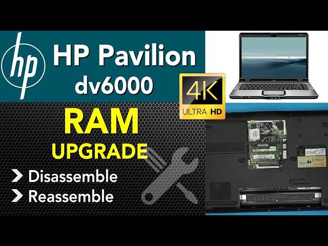 Hp Pavilion Dv6000 Ram Upgrade