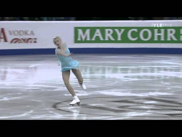 Ksenia Makarova - Short Program - 2012 European Figure Skating Championships