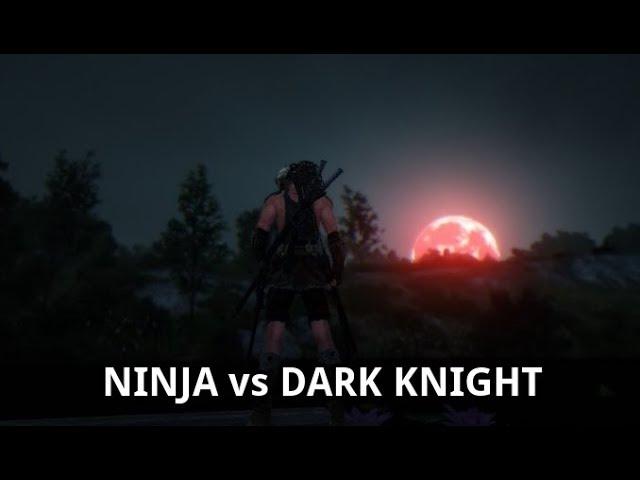 Ninja vs Dark Knight Black Desert Online pvp