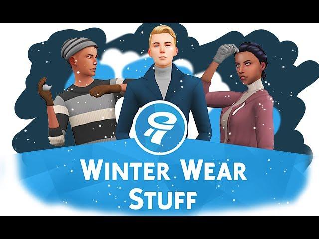 [TS4] МОЯ ПАПКА МОДС |The Sims 4 Winter Wear Stuff/Каталог Зимняя одежда