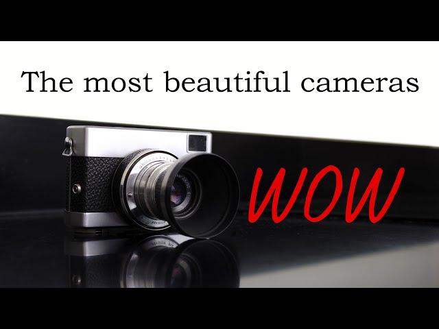 The most beautiful cameras ever made.   From the earliest box cameras to today.