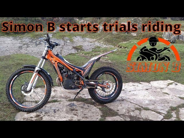 Simon B Starts trials Riding