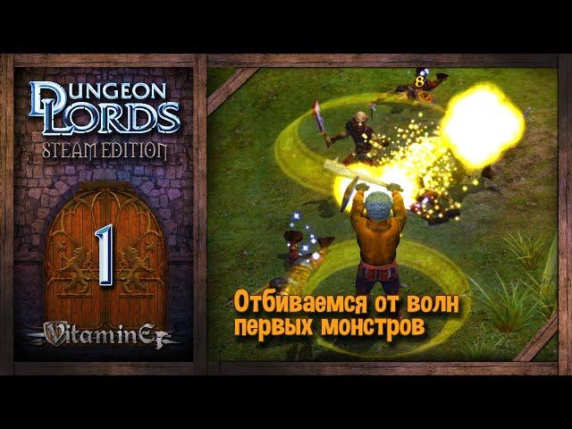 Начало великого стояния у камня - Dungeon Lords Steam Edition - Прохождение #1