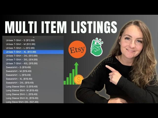 How To Sell Multiple Printify Items In ONE Etsy Listing FULL Tutorial