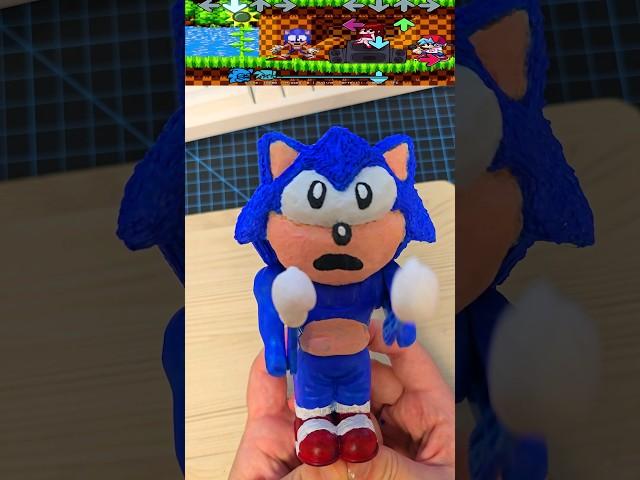 I made a Sonic For Hire  with a 3D Pen