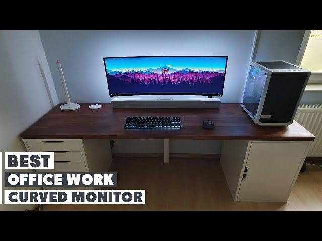 Top 10 Best Curved Monitor for Office Works in 2023 | Detailed Reviews & Buyer's Guide