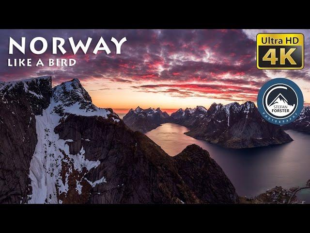 LOFOTEN AND WESTERALEN 4K - NORWAY AERIAL