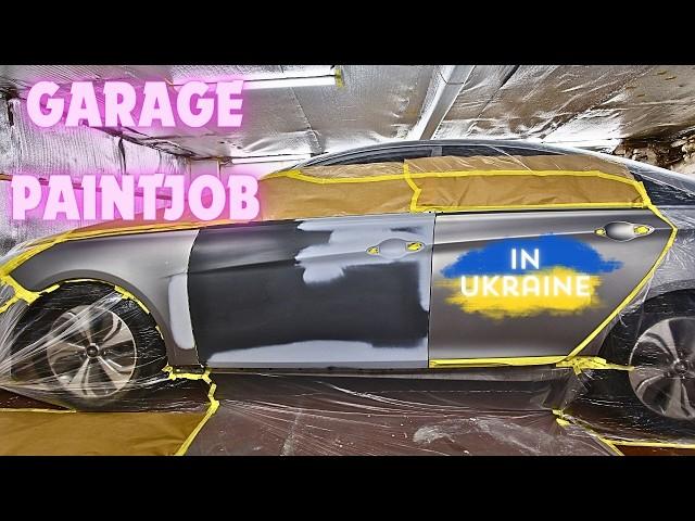 Paint Cars like a Pro in Garage in Ukraine when there is a war!