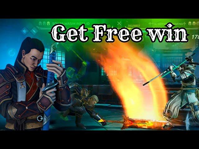 How To Get Free Win ? Step No.1 Take Itu  Step No. 2 Take Reaper Weapon ️|| Shadow Fight 4 Arena