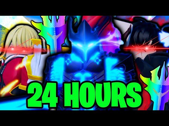 I Streamed Anime Vanguards For 24 HOURS And Became OVERPOWERED!