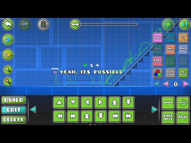 Как делать Slope Boost в Geometry Dash | Краткий гайд