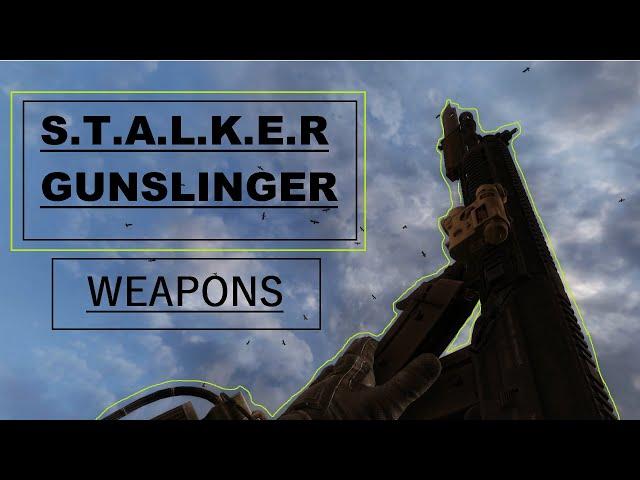 S.T.A..L.K.E.R GUNSLINGER All Weapons