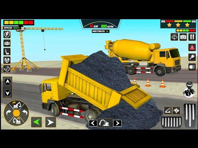 New City Road Construction Simulator game - Construction Game - Android Gameplay