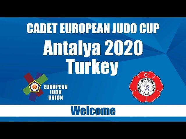 Cadet European Judo Cup TURKEY Tatami 1