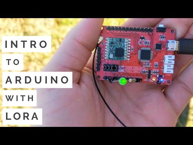 Intro to LoRa with Arduino, Long Range Wireless for Makers (RFM95 Maduino)