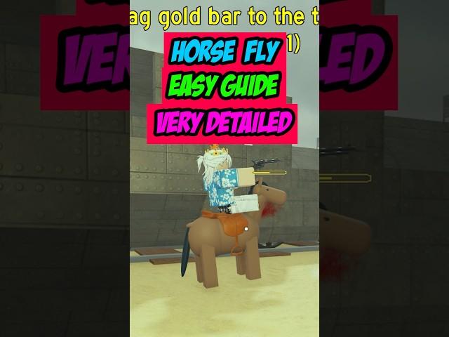 HOW TO FLY WITH HORSE SUPER EZ #deadrails