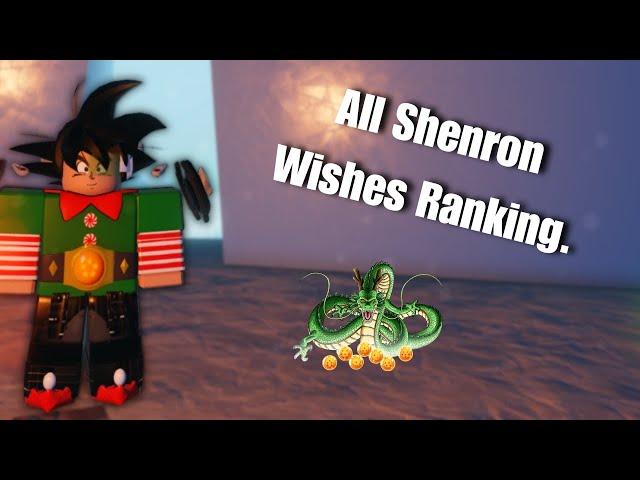 All Dragon Ball Wishes Ranking in Dragon Soul!