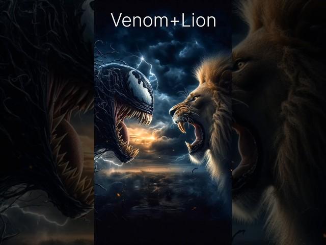 Here are some hybrids of venom ️ #animals #hybrid #creature #fusion #monster #edit