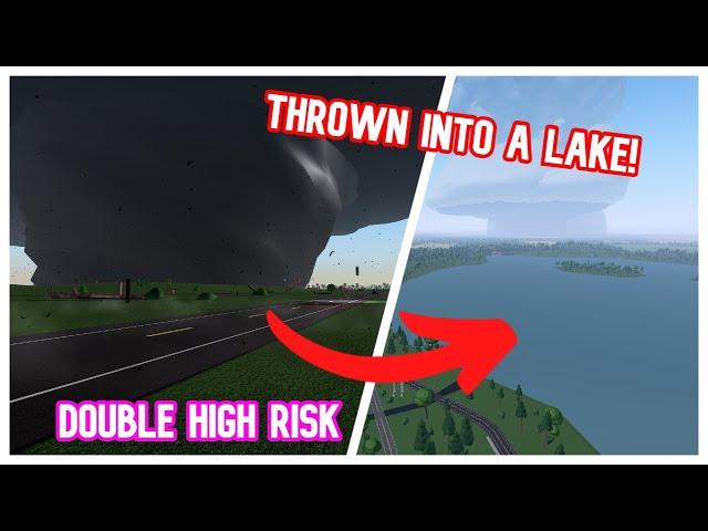 Double High Risk Part 1: Thrown into a Lake by a Tornado!! / Twisted 1.19