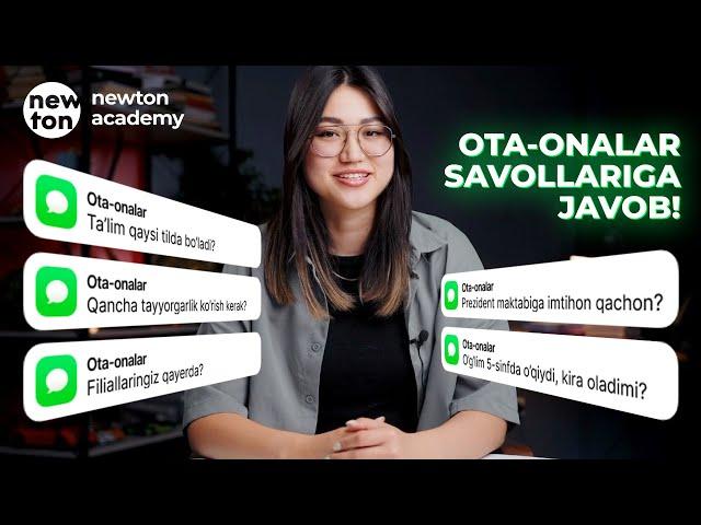 PREZIDENT MAKTABLARI HAQIDAGI SAVOLLARGA JAVOB | Ota-onalar savollari