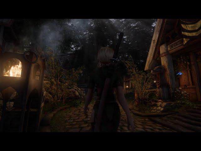 Skyrim SE 2020 | Rudy Enb | Obsidian Weathers New Update | Cinematic Visual | Gute nacht