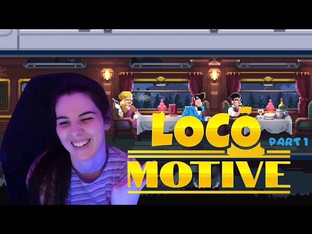 ALL STEAM NO BRAKES  playing a train murder mystery: Loco Motive Part 1