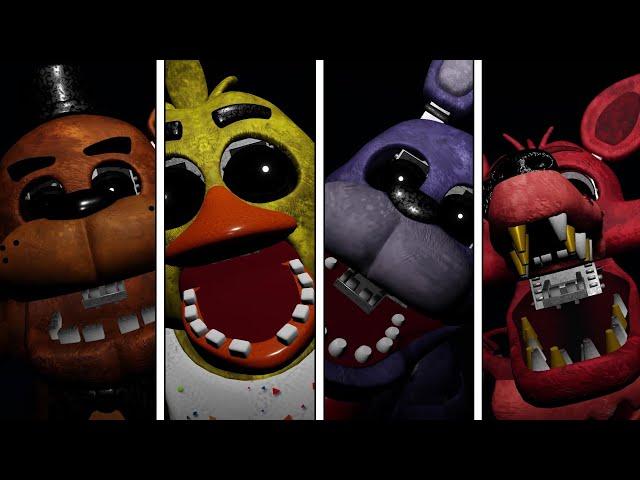 ALL JUMPSCARES In FNAF: Coop | Roblox FNAF: Coop [FNAF 1]