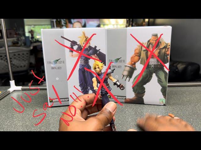 WTF!!!! IS THIS TRASH!!!! BRING ARTS CLOUD STRIFE AND BARRET REVIEW/RANT!!!