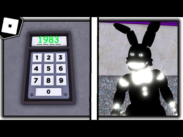 How to get SECRET CODE (EASY) for SECRET CHARACTER V BADGE in FREDBEAR'S MEGA ROLEPLAY - Roblox