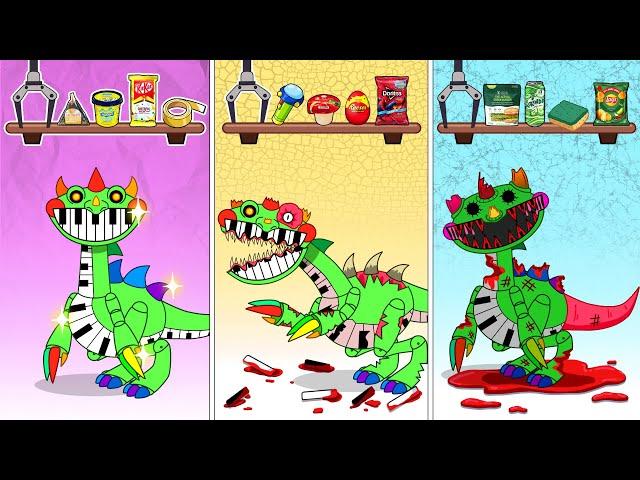 Poppy Playtime Chapter 4 - Ohh NO!! HELP Pianosaurus SURVIVED Animation #poppyplaytime4 #animation