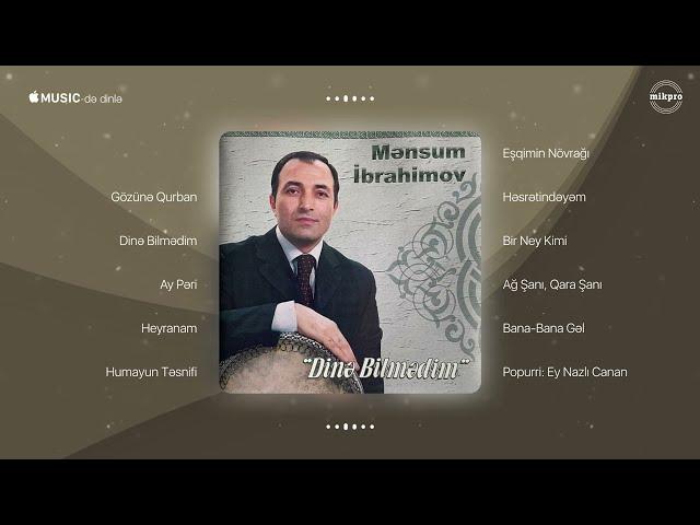 Mənsum İbrahimov — İstəyirəm Görəm Səni (Rəsmi Audio)